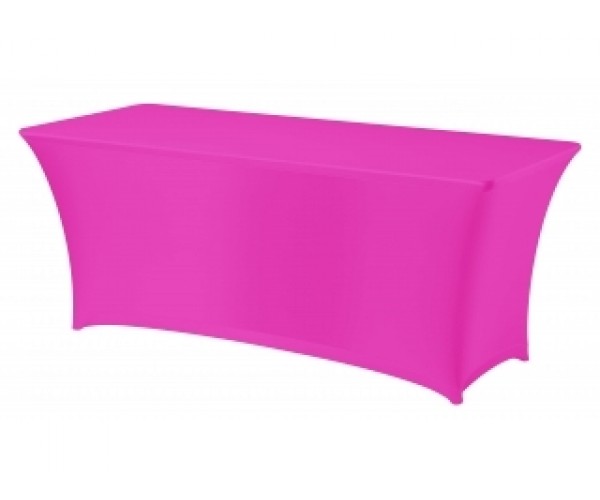 Cerise Spandex Trestle Tablecloth 
