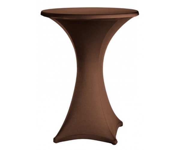 Brown Spandex Poseur Tablecloth 