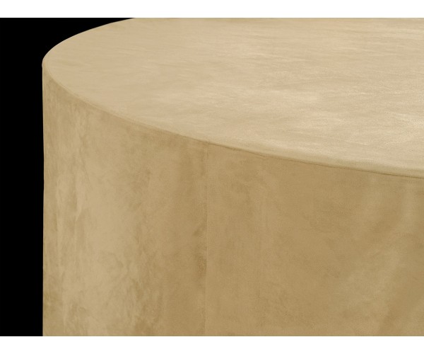 Beige Sandringham Circular Tablecloth 