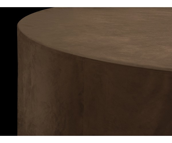 Brown Sandringham Circular Tablecloth 