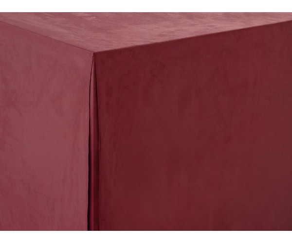 Burgundy Sandringham Trestle Tablecloth 