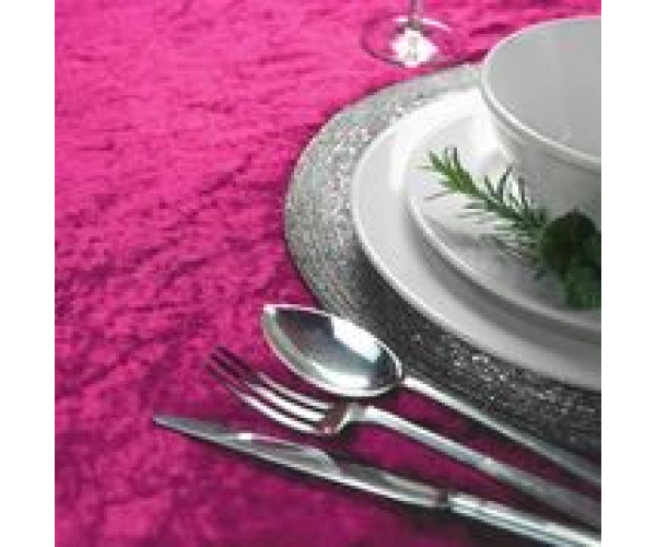 Cerise Crushed Velvet 