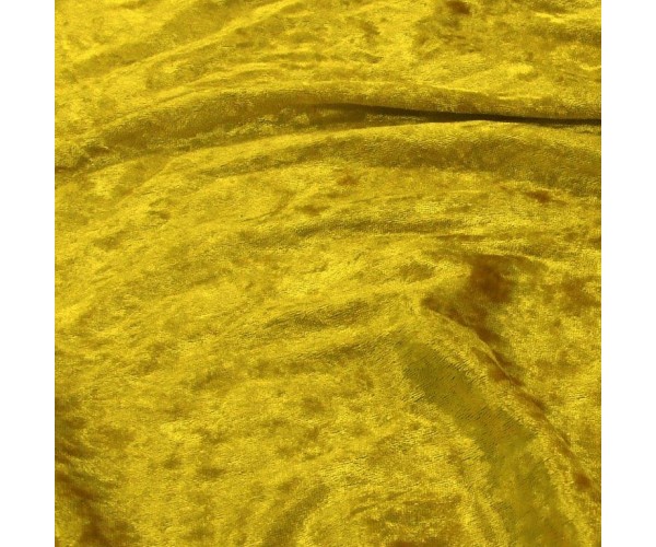 Gold Crushed Velvet 