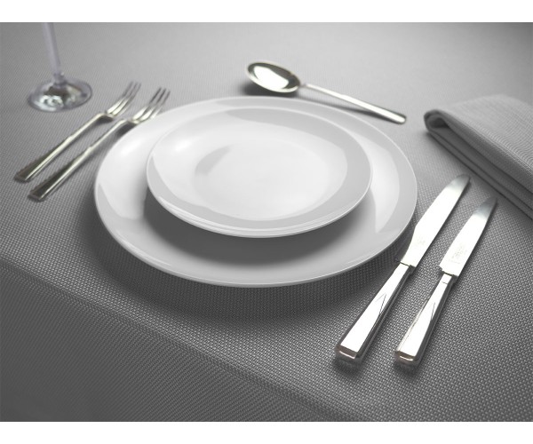 Imperial Silver Tablecloth 