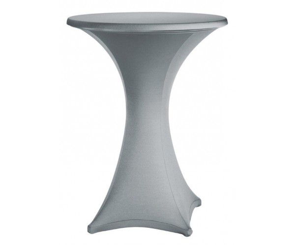 Silver Spandex Poseur Tablecloth 