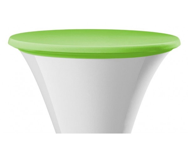 Apple Green Spandex Table Topper 