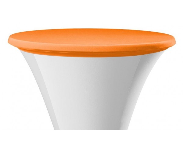 Orange Spandex Table Topper 