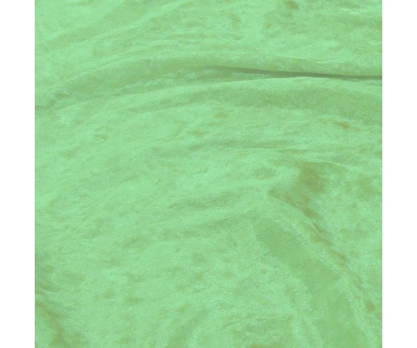 Mint Green Crushed Velvet 