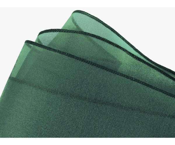 Forest Green Organza