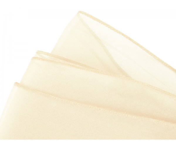 Cream Organza