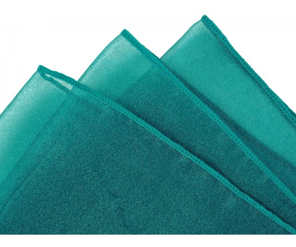 Teal Organza