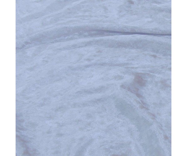 Pale Blue Crushed Velvet 