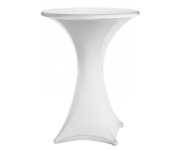 White Spandex Poseur Tablecloth 