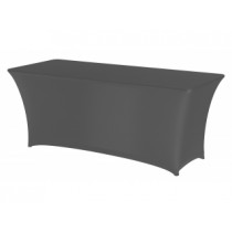 Grey Spandex Trestle Tablecloth 