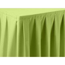 Apple Green Dimension Box Pleat Skirt 