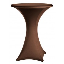 Brown Spandex Poseur Tablecloth 