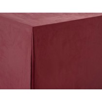 Burgundy Sandringham Trestle Tablecloth 