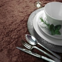 Brown Crushed Velvet 