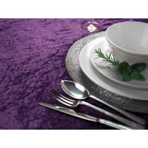 Purple Crushed Velvet 