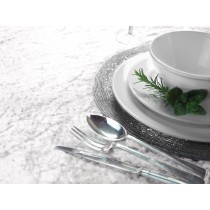 White Crushed Velvet 