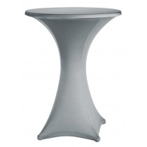Silver Spandex Poseur Tablecloth 