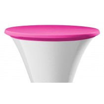 Cerise Spandex Table Topper 