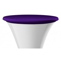 Purple Spandex Table Topper 