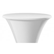 White Spandex Table Topper 