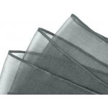 Grey Organza