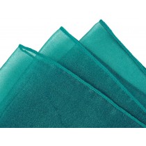 Teal Organza
