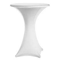 White Spandex Poseur Tablecloth 